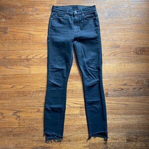 Mother The Stunner Zip Ankle Step Fray Not Guilty Wash